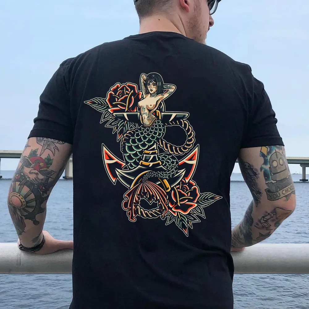 Goddess Of The Sea Printed Men's T-shirt