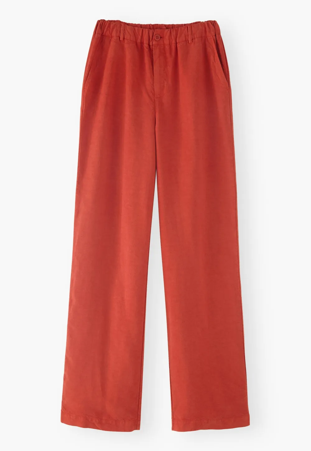 Wide-leg trousers
Lyocell & linen