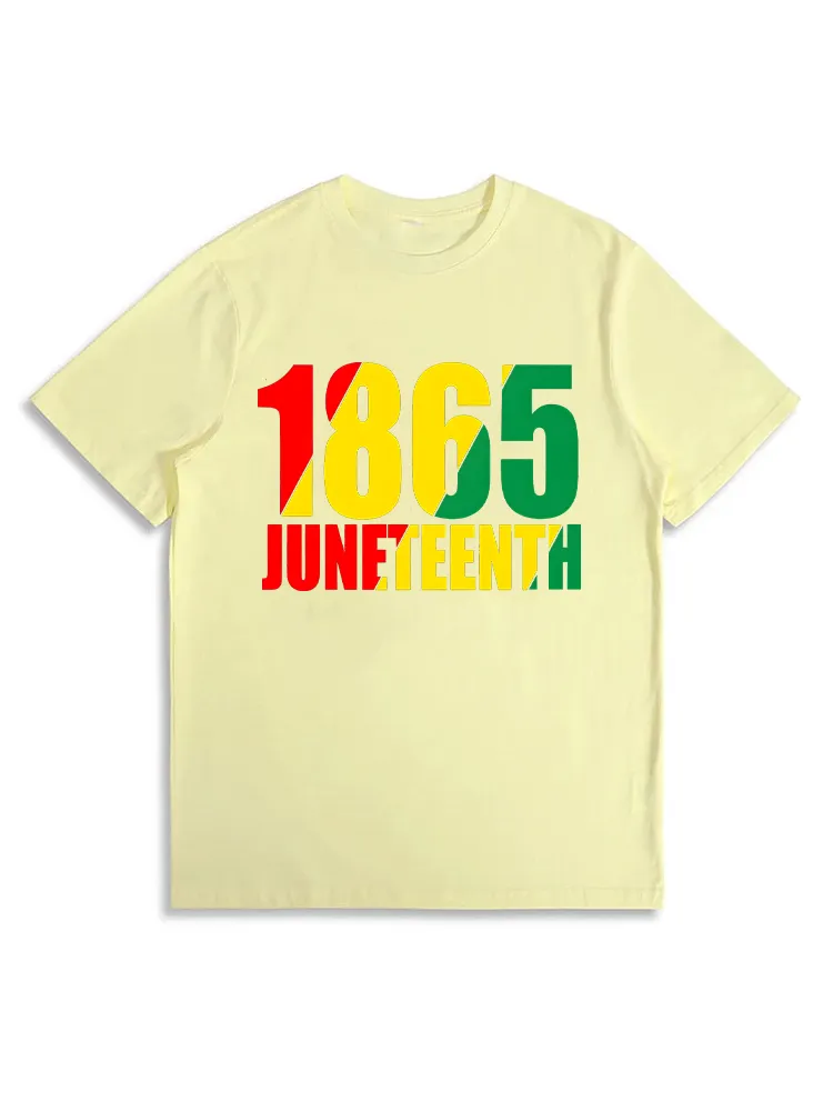 Men'S 1865 Printed Crew Neck T-Shirt