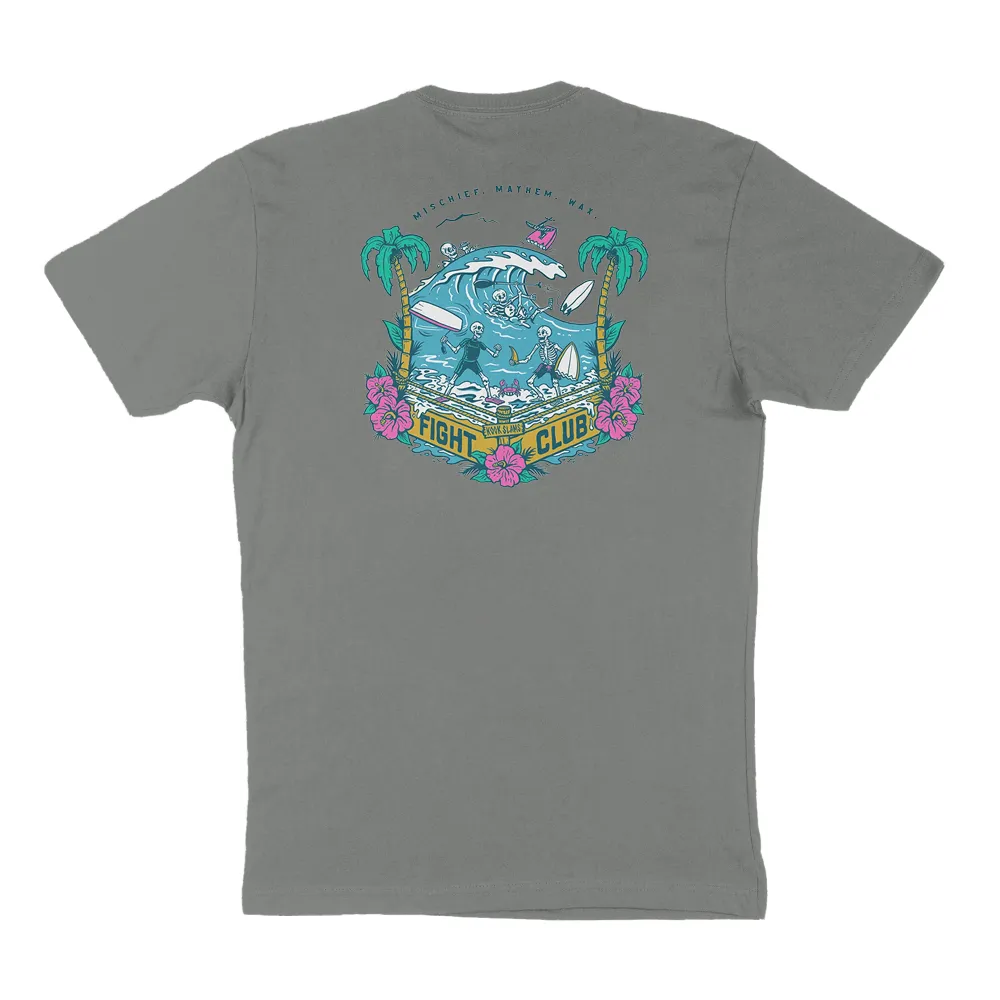 Kooks Fight Club T-Shirt: Pure Cotton Round-Neck Printed T-Shirt