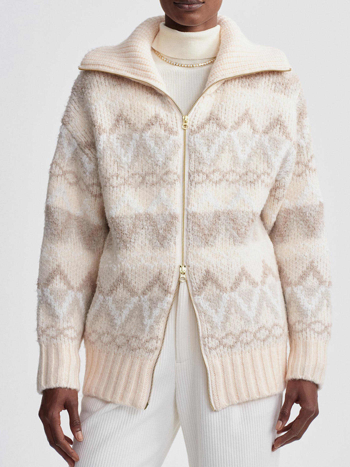 Brooke Fairisle Knit Jacket