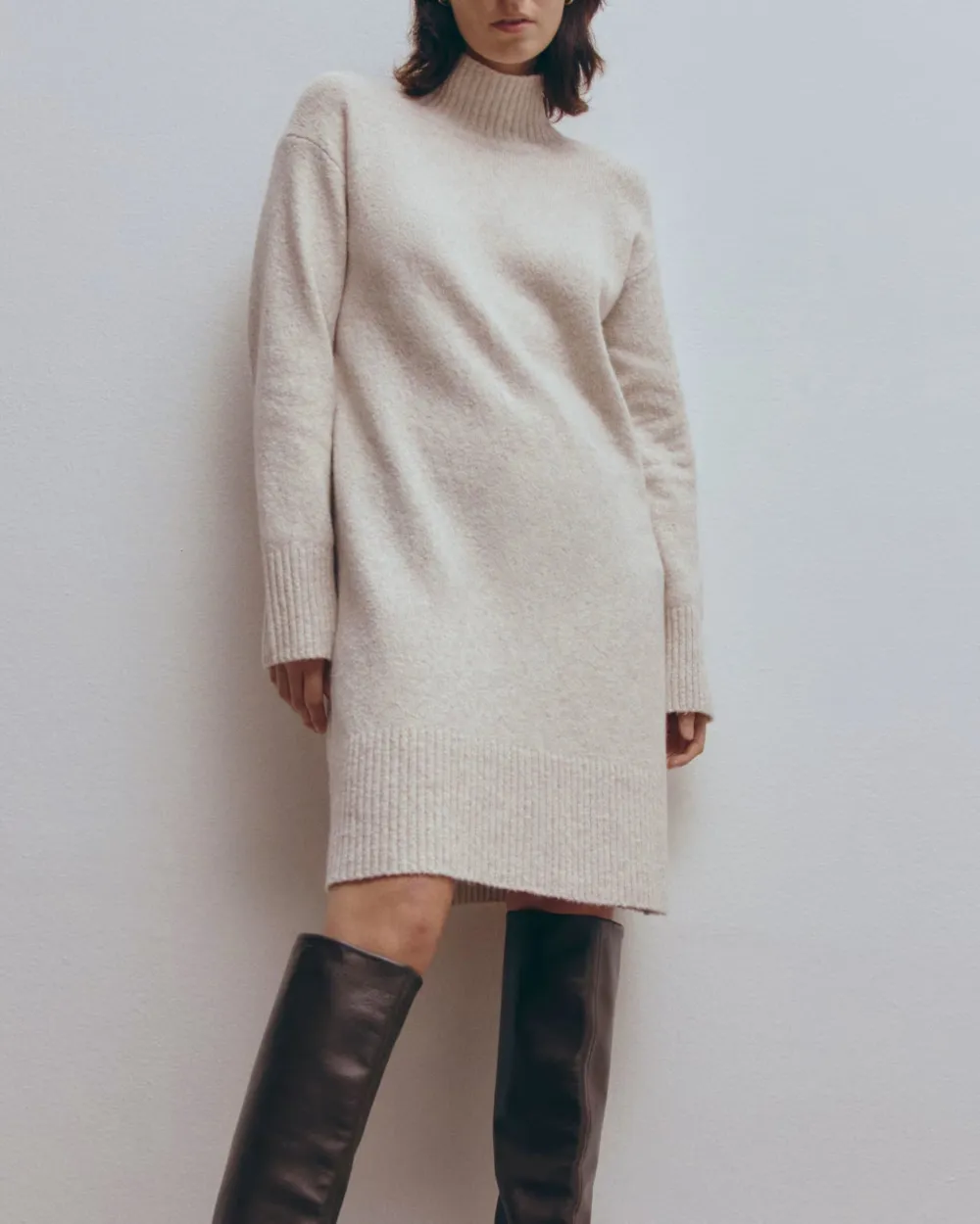 The Sweater Dress in Plush Cotton