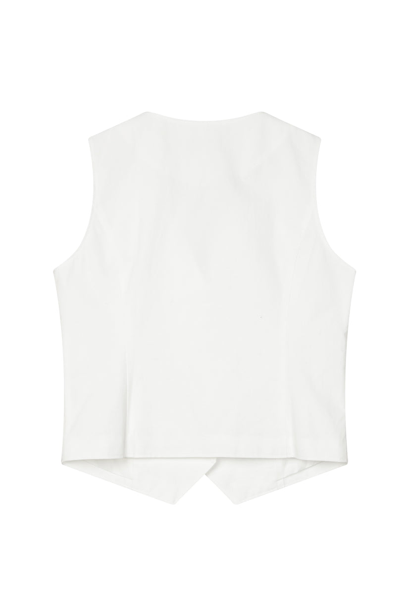 Bridgett Vest - Ivory