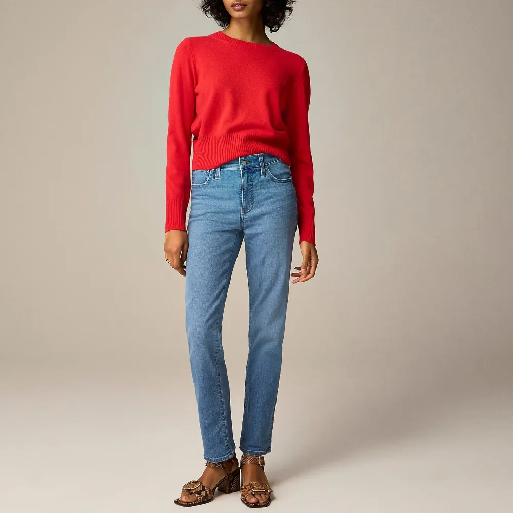 Mid-rise slim jean super-stretch