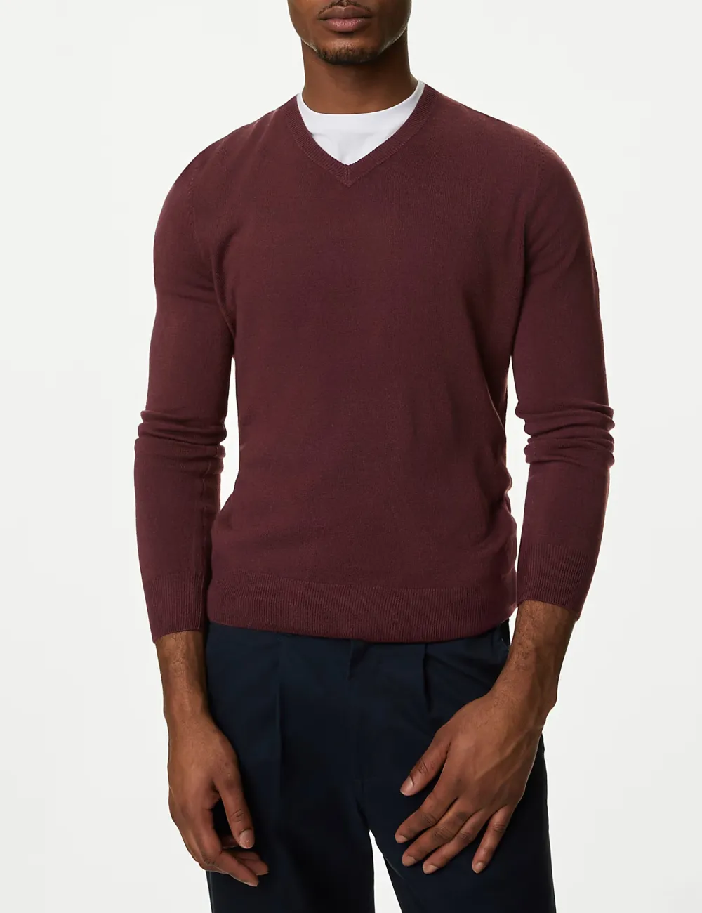 Cashmilon V-Neck Jumper