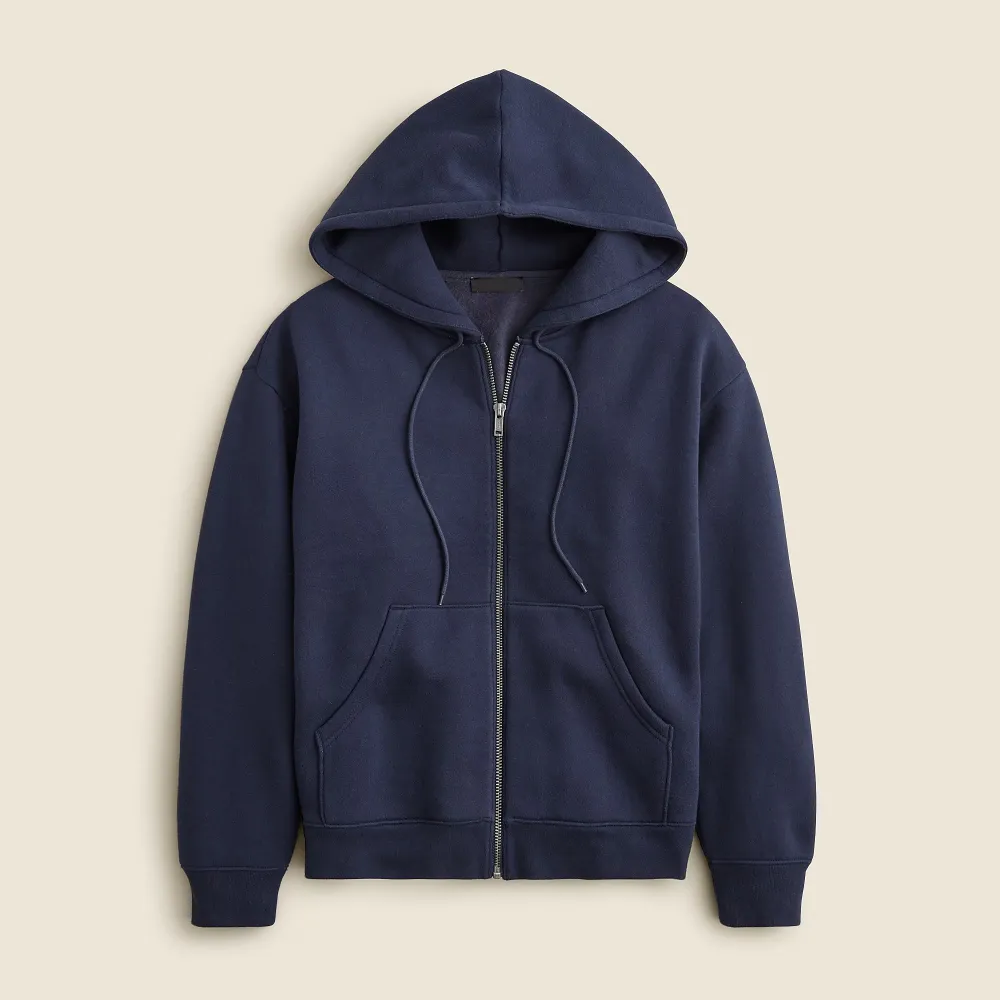 Heritage fleece zip-up hoodie