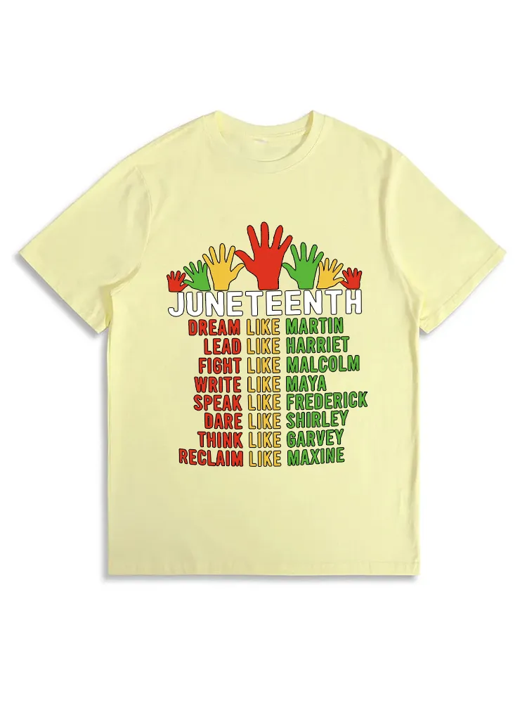 Juneteenth Dream Like Martin Black History Month Melanin Premium T-Shirt