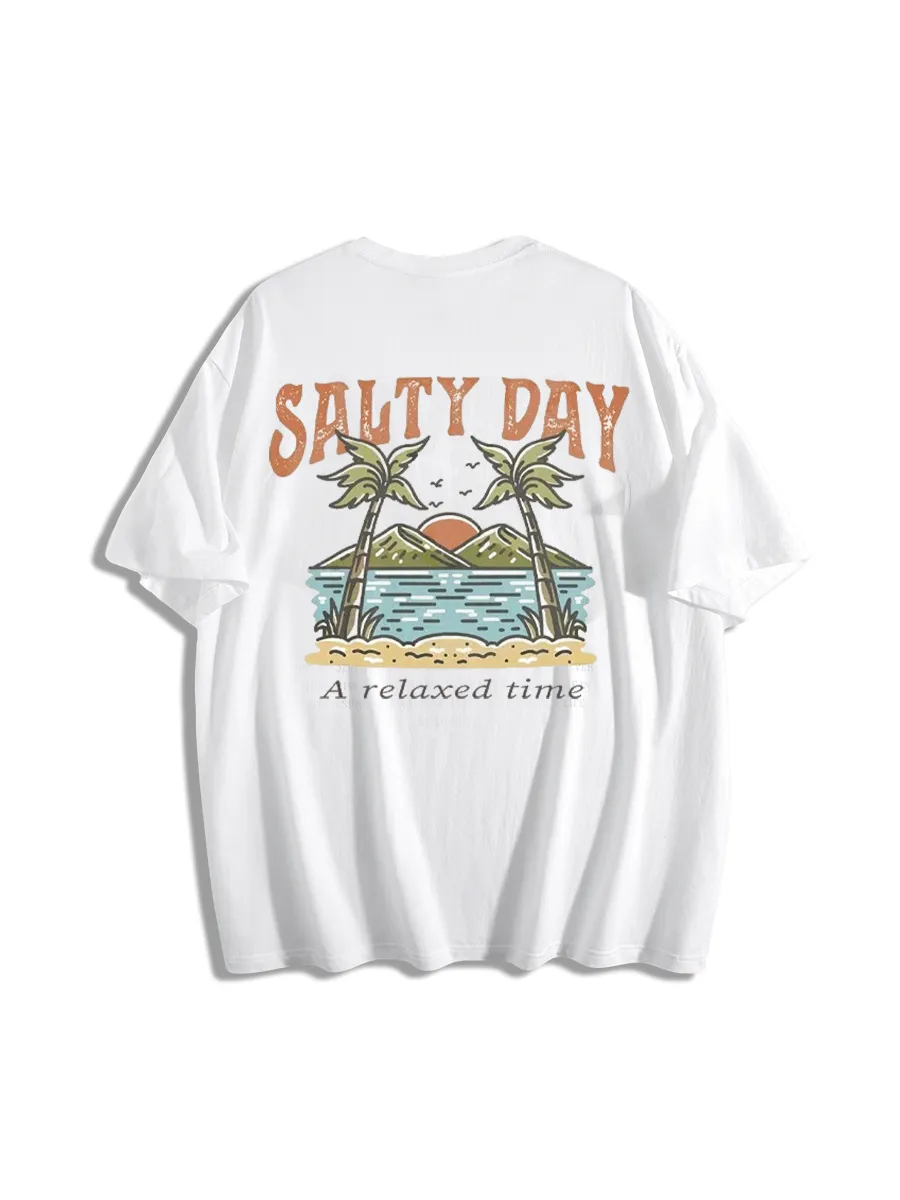 Men'S Casual Short Sleeve Crew Neck T-Shirt