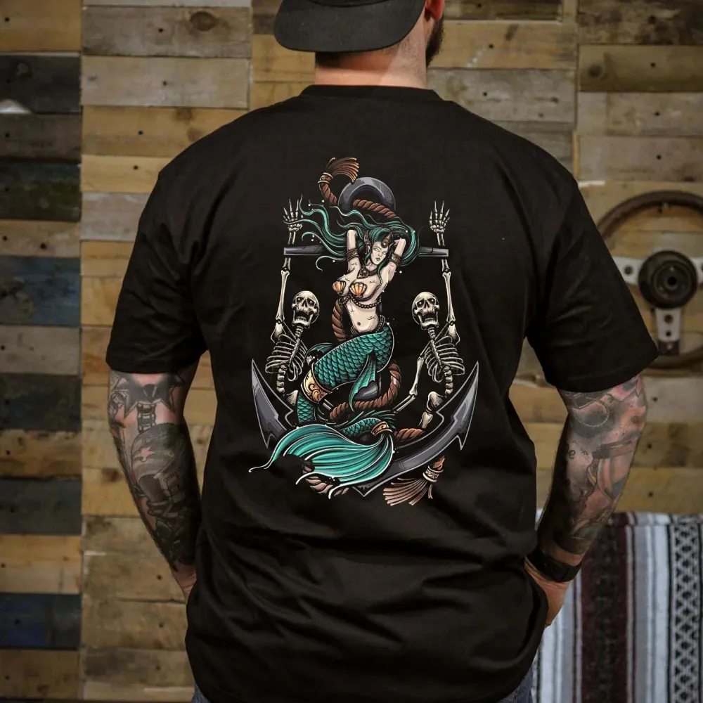 Arresting Mermaids Printed Men's T-Shirt