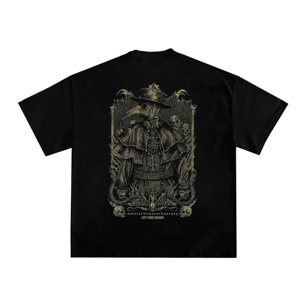 Plague Doctor Printed Men's T-shirt