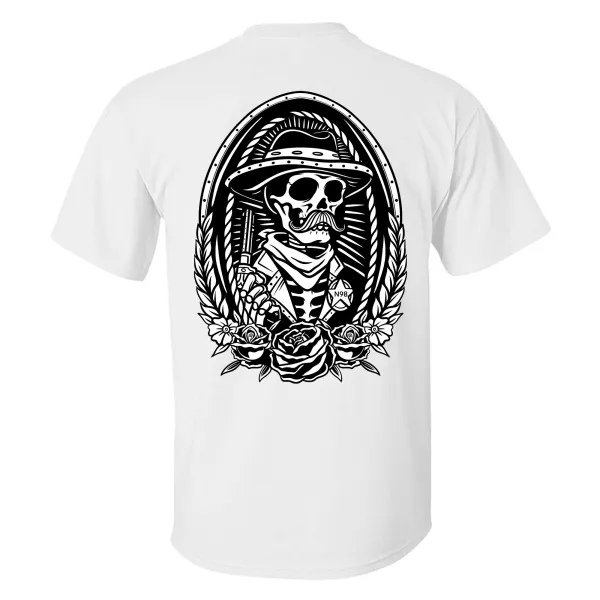 Killer Skeleton Printed Men's T-shirt