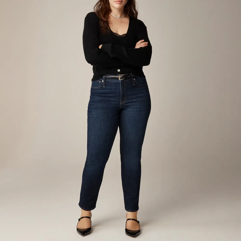 Mid-rise slim jean super-stretch