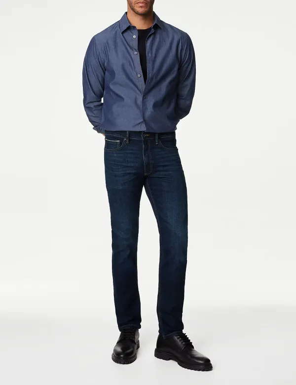 Slim Fit Japanese Selvedge Stretch Jeans