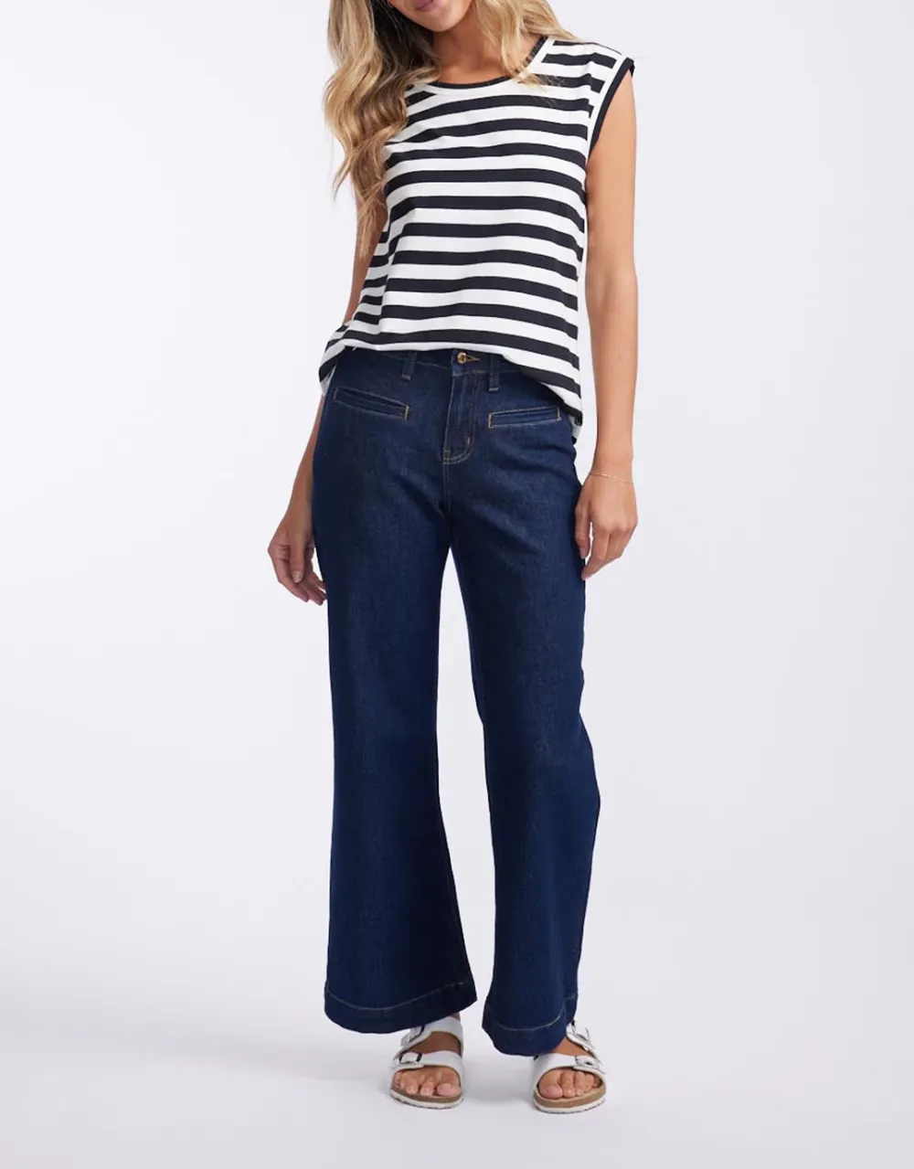 Freya Wide Leg Jeans - Indigo