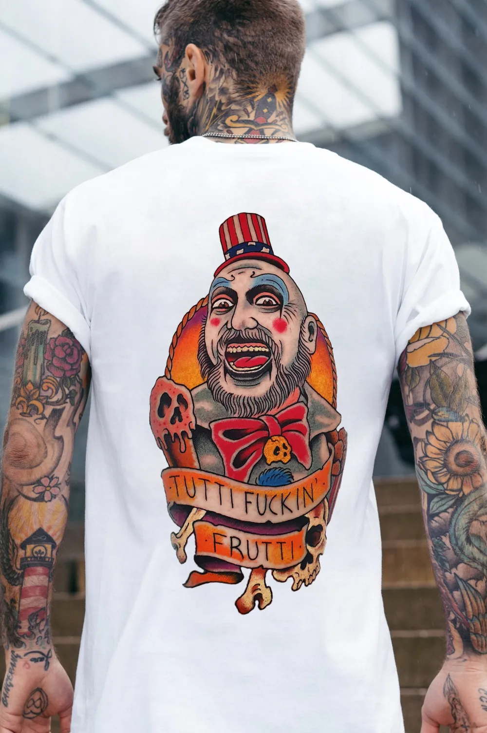 Tutti Fuckin' Fruitti Print Men's T-shirt