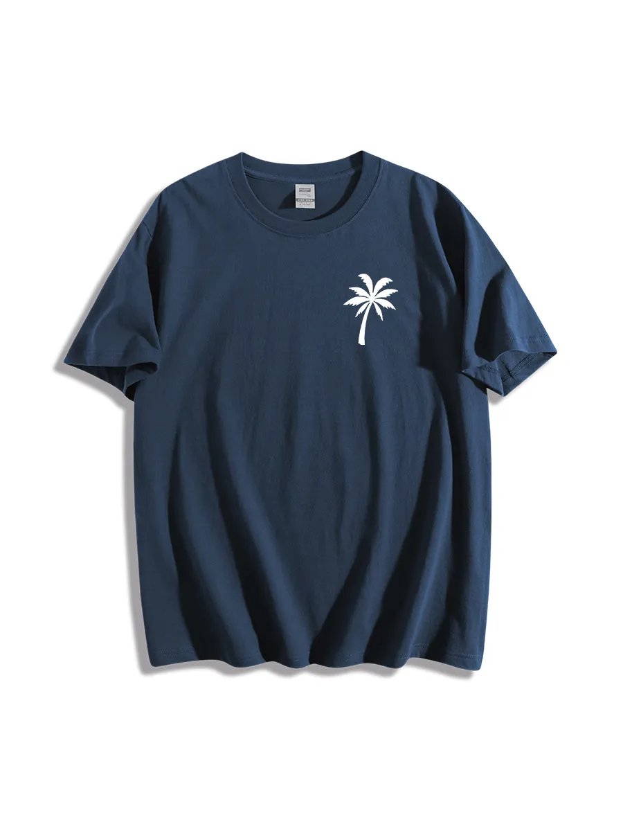 Beach Coast Summer Paradise Sunset Surf Beach Tee