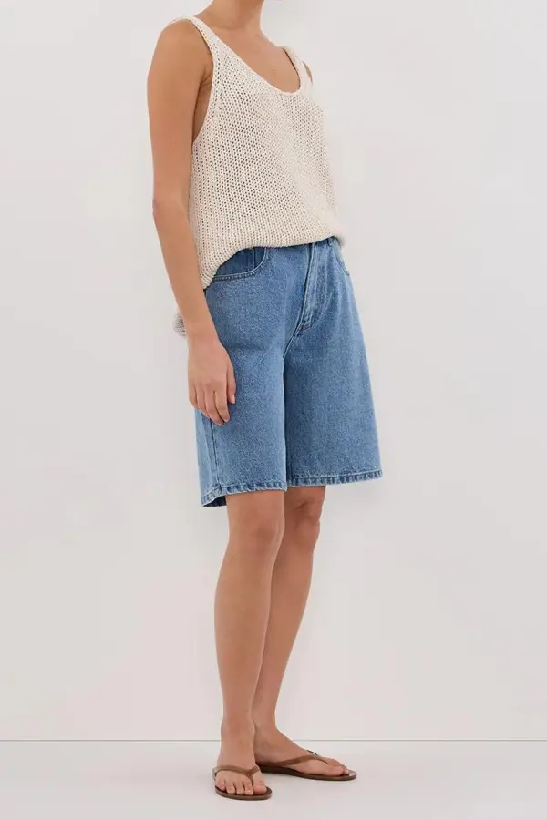 BAMBI BLUE BERMUDA DENIM SHORT