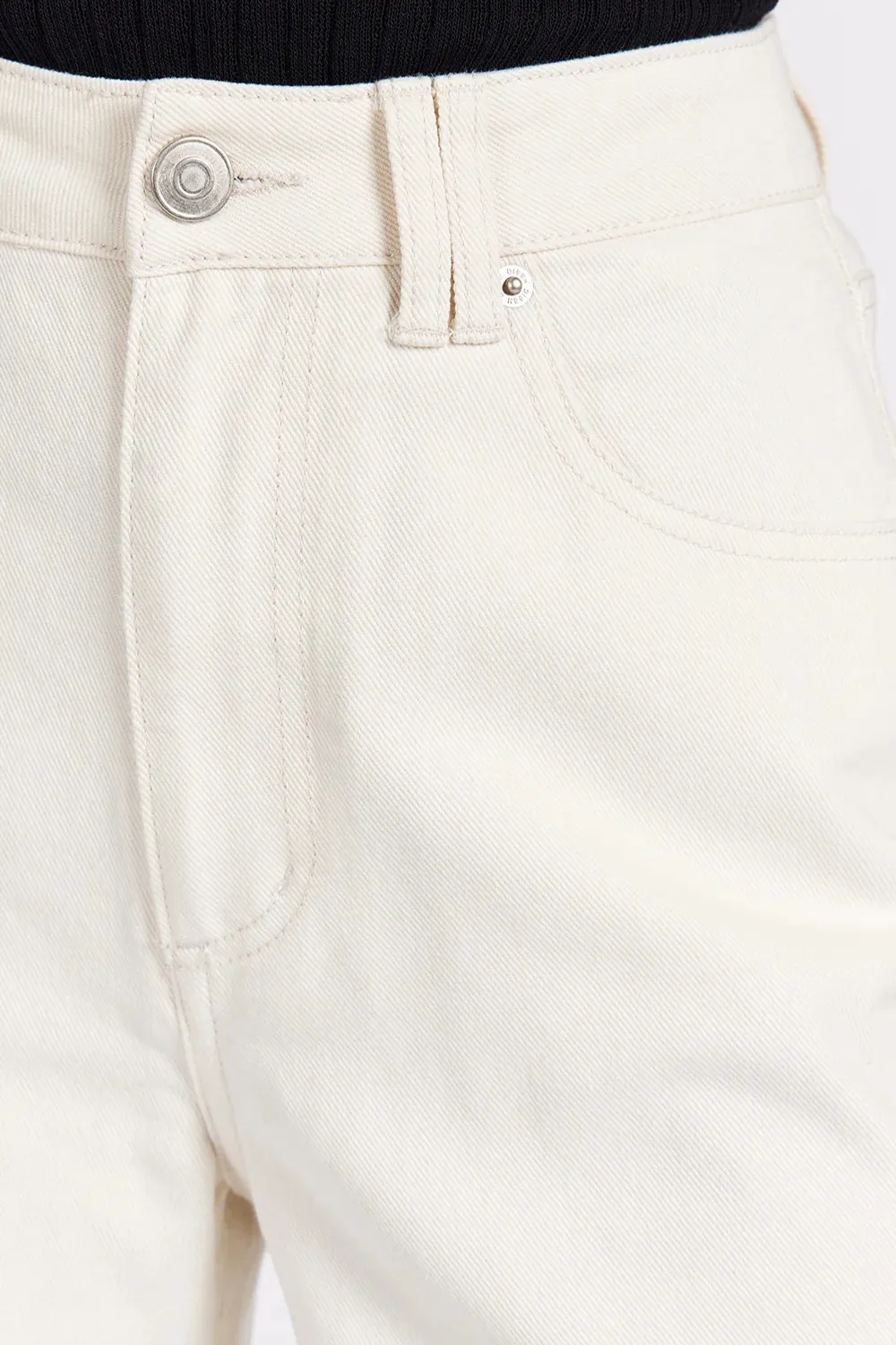 REAGAN 2.0 CREAM SLOUCHY JEAN