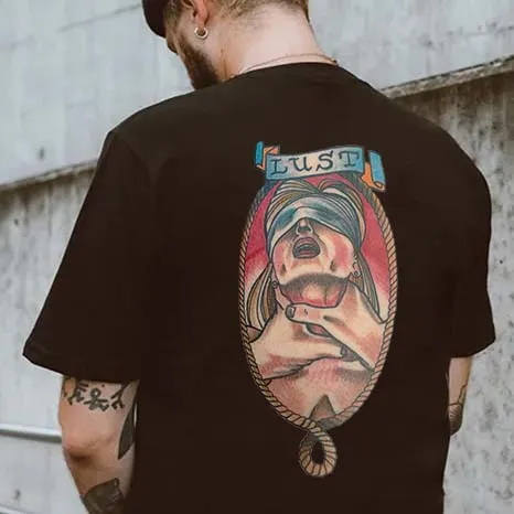 Just Choke Me Up Printed Men's T-shirt