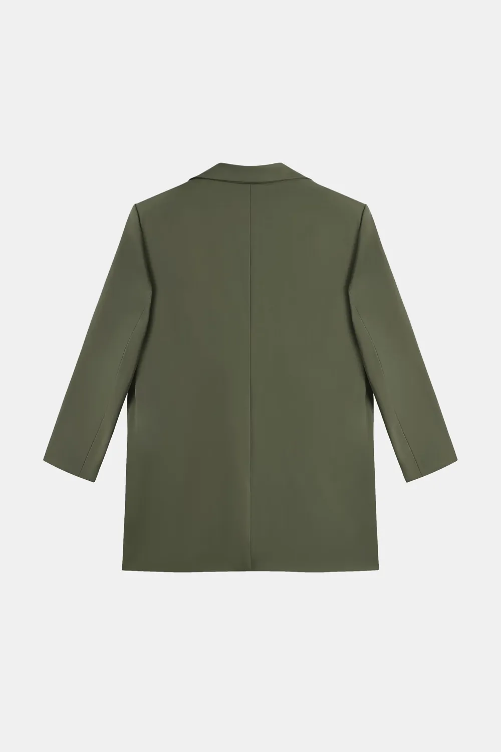 Olive Green Longline Blazer