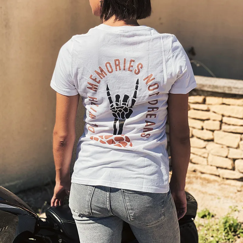 Die With Memories Not Dreams Printed T-Shirt