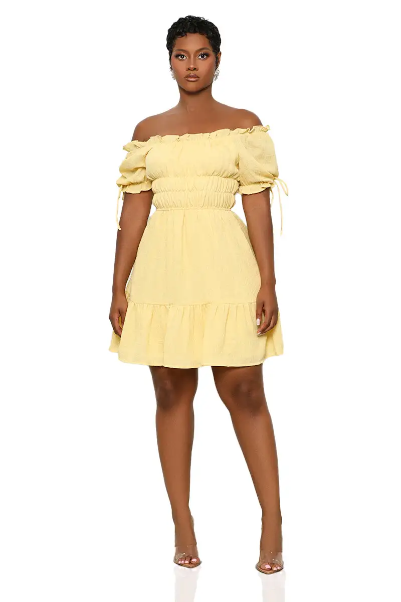 Summer’s Best Baby Doll Dress (Yellow)