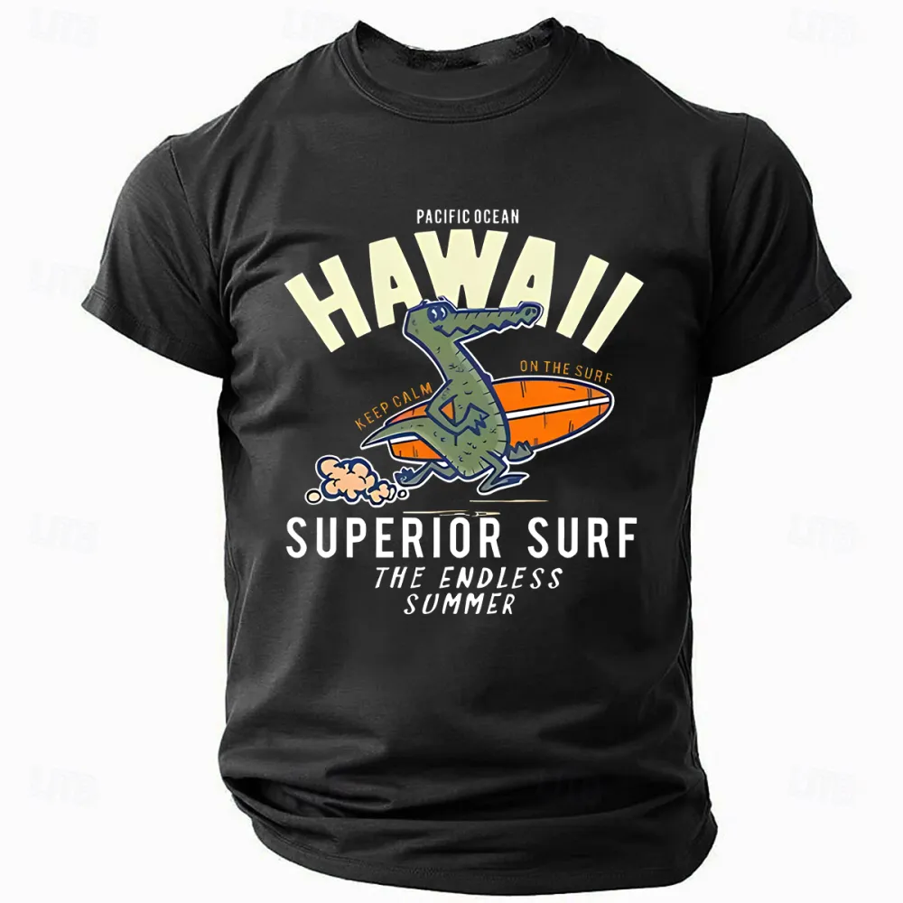 Wellcoda Hawaii Surf Paradise T-Shirt