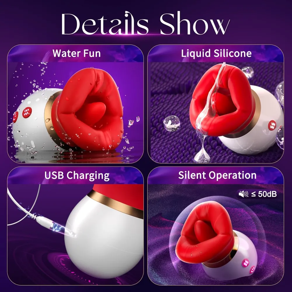 Mouth Tongue Licker: Dual-Action Suction & Vibration for Ultimate Pleasure
