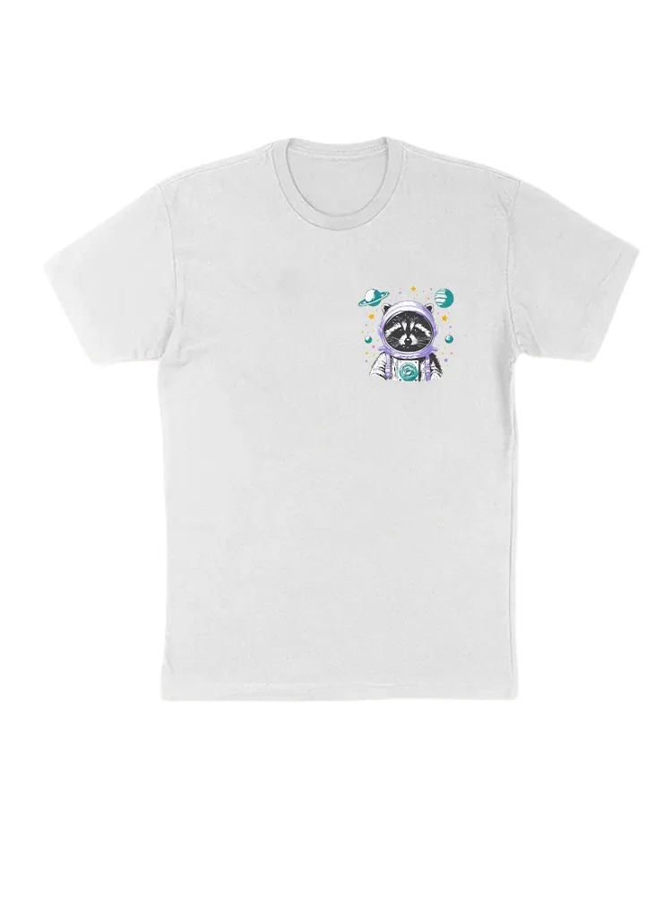 Cat Astronaut Print T-Shirt