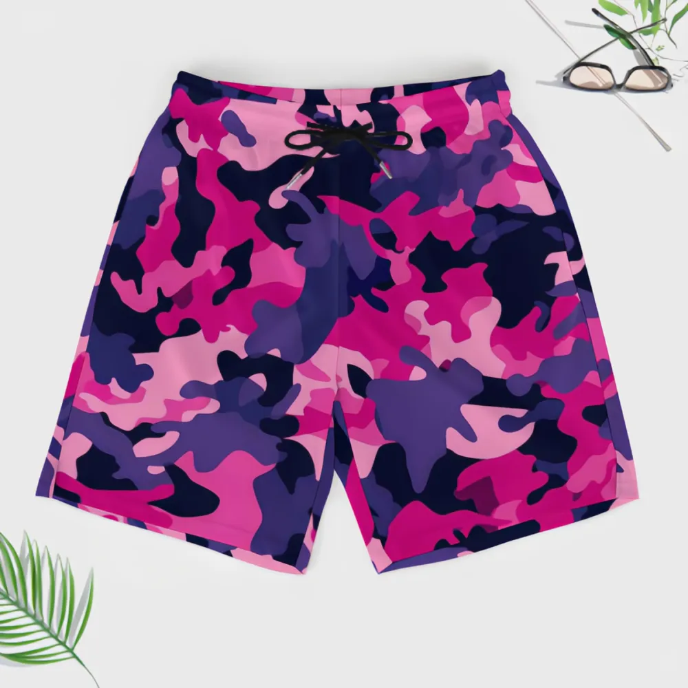 Various Colors Camouflage Sports Beach Shorts