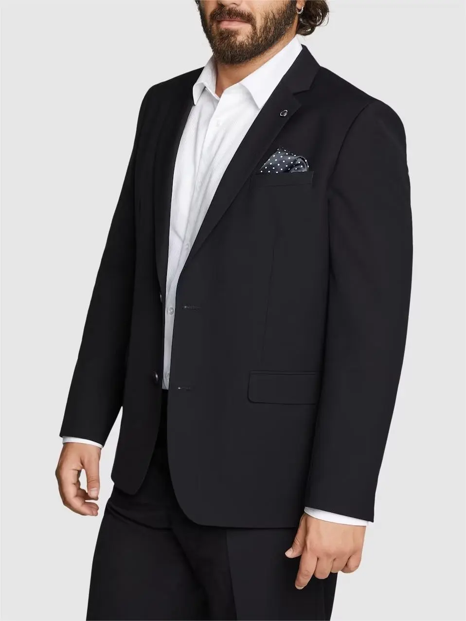 BLACK RAYMOND 2B SUIT JACKET