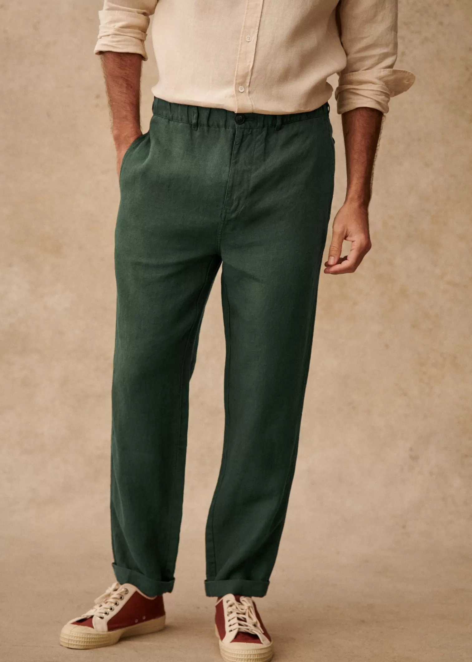 Shane Elasticated Waistband Trousers