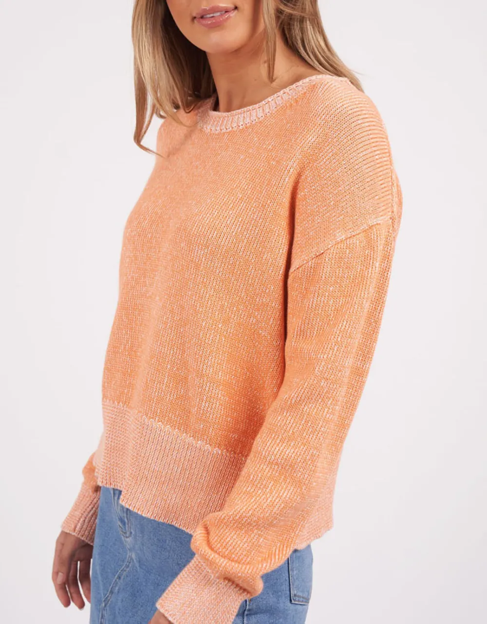 Wrenley Knit - Tangerine