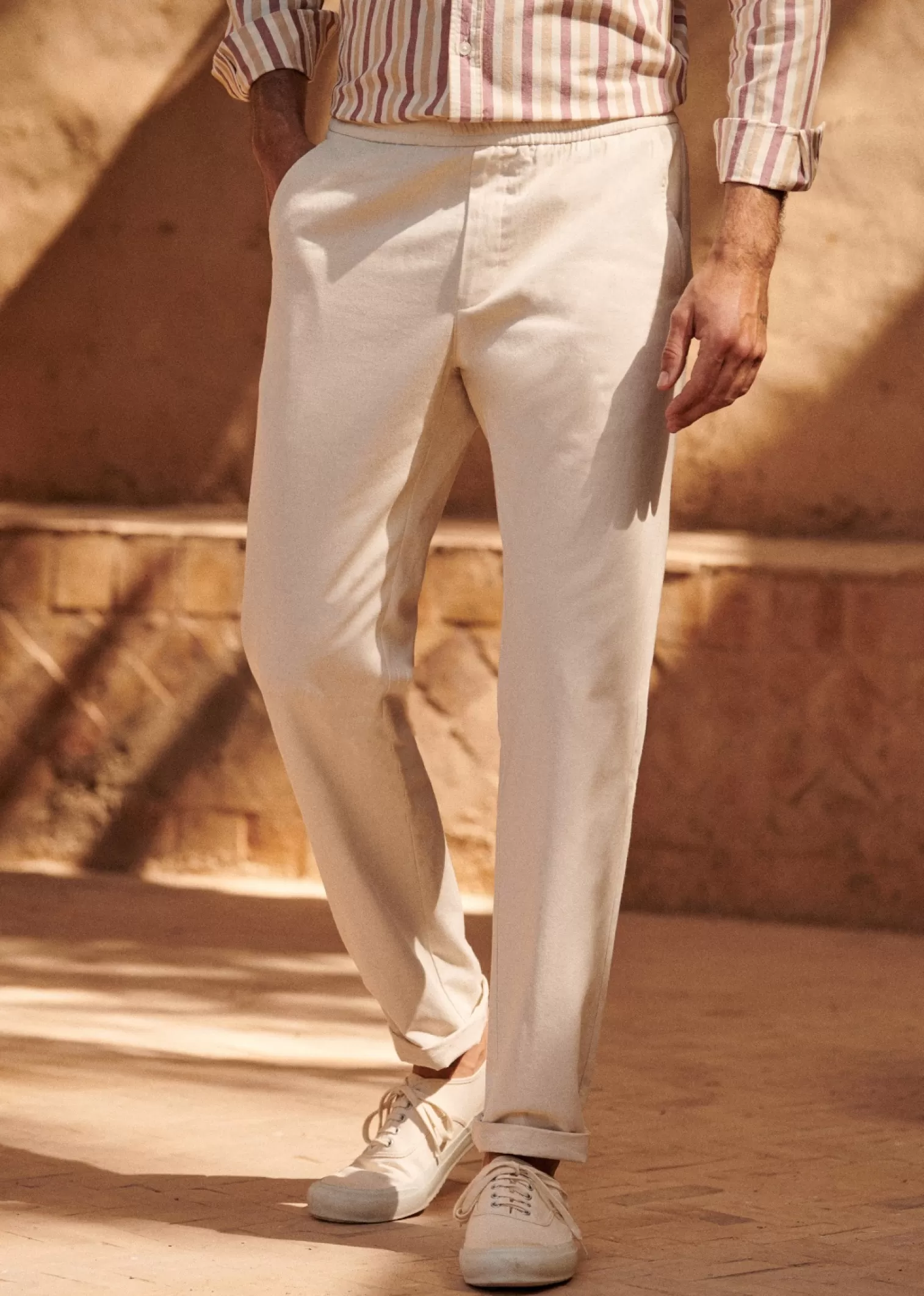 Cotton Linen Trousers