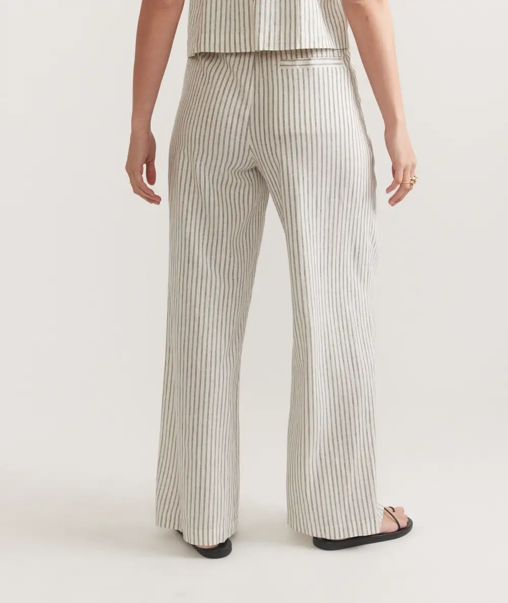 Natural Stripe Trouser