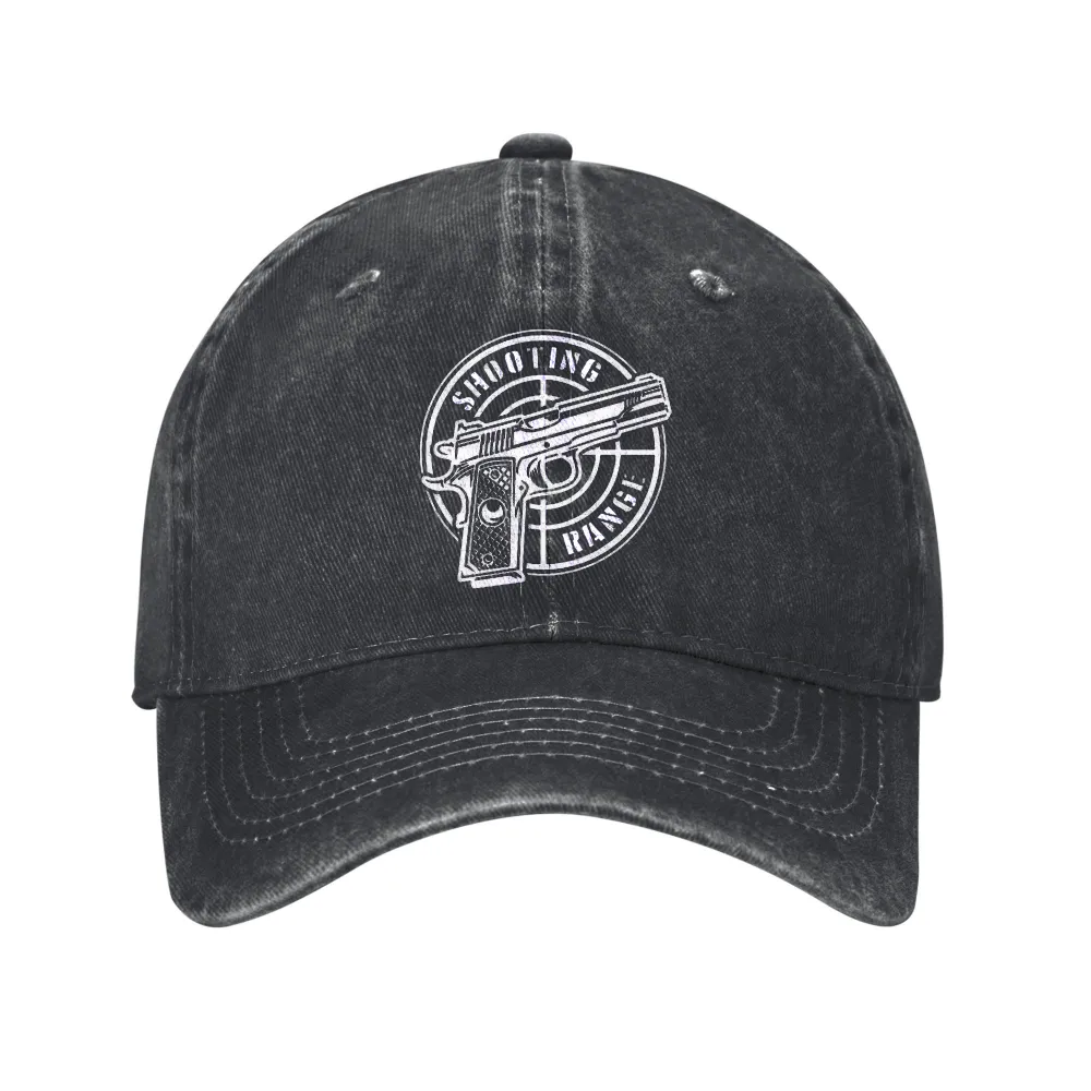 Shooting Range Fashion Print Cap