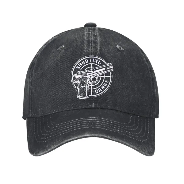 Shooting Range Fashion Print Cap