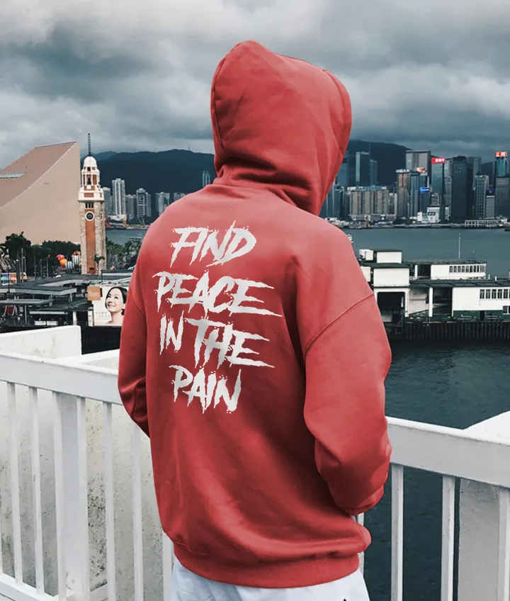 Find Peace In The Pain Men's Hoodie