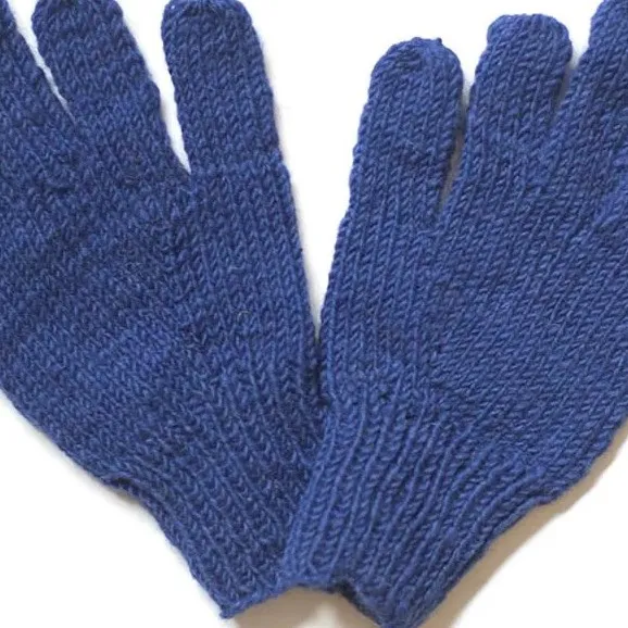plain wool gloves