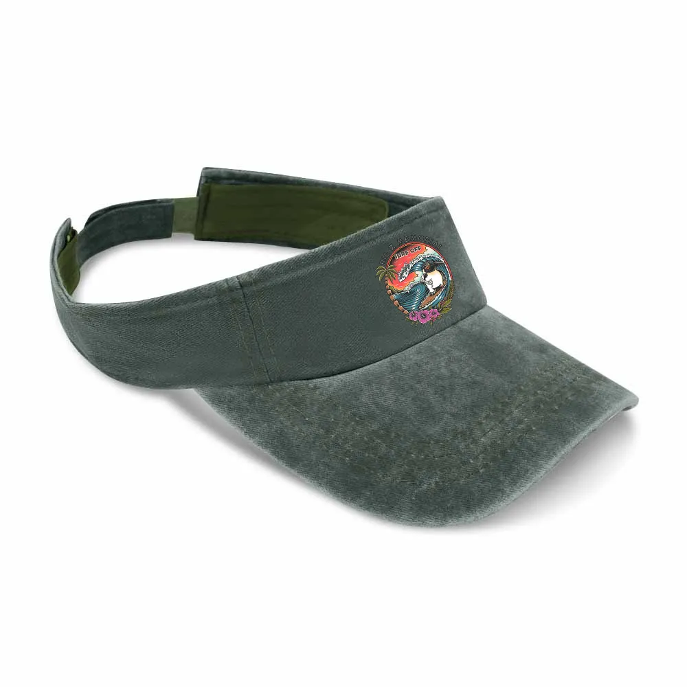 Big Z Memorial Surf Off Printed A Leaky Cowboy Hat