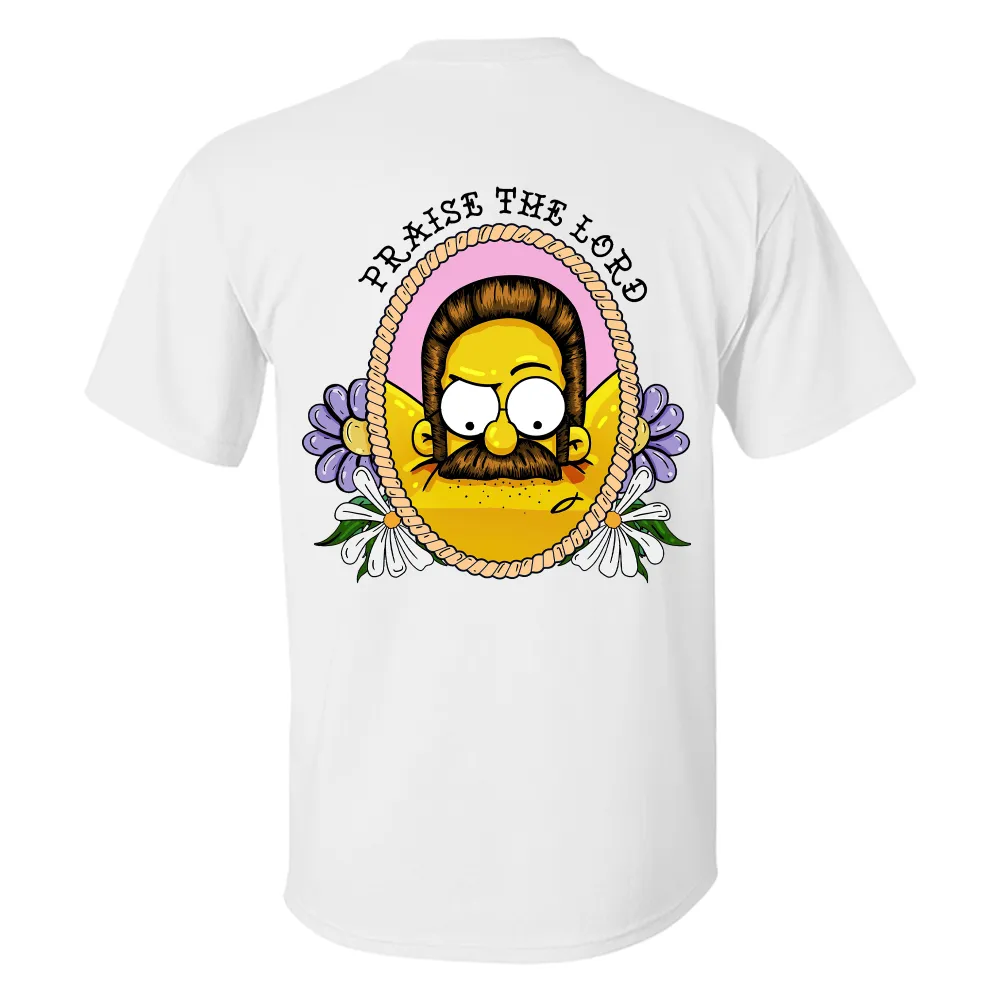Praise The Lord Printed Men's T-shirt