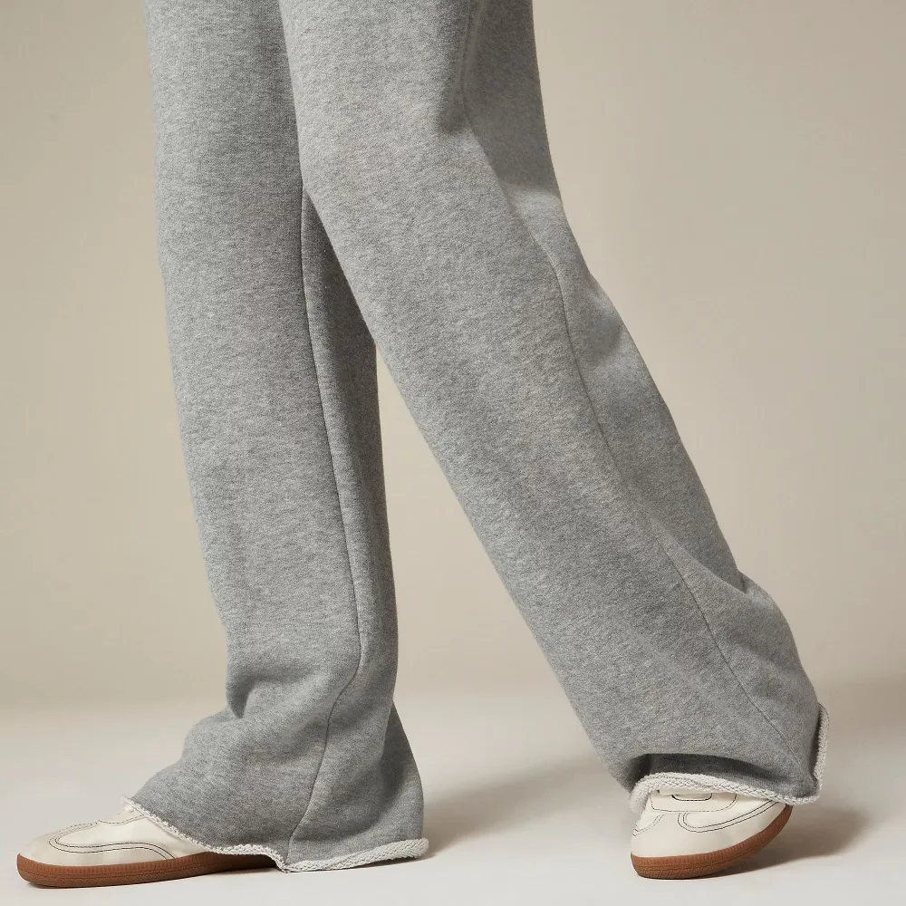 Heritage terry wide-leg sweatpant