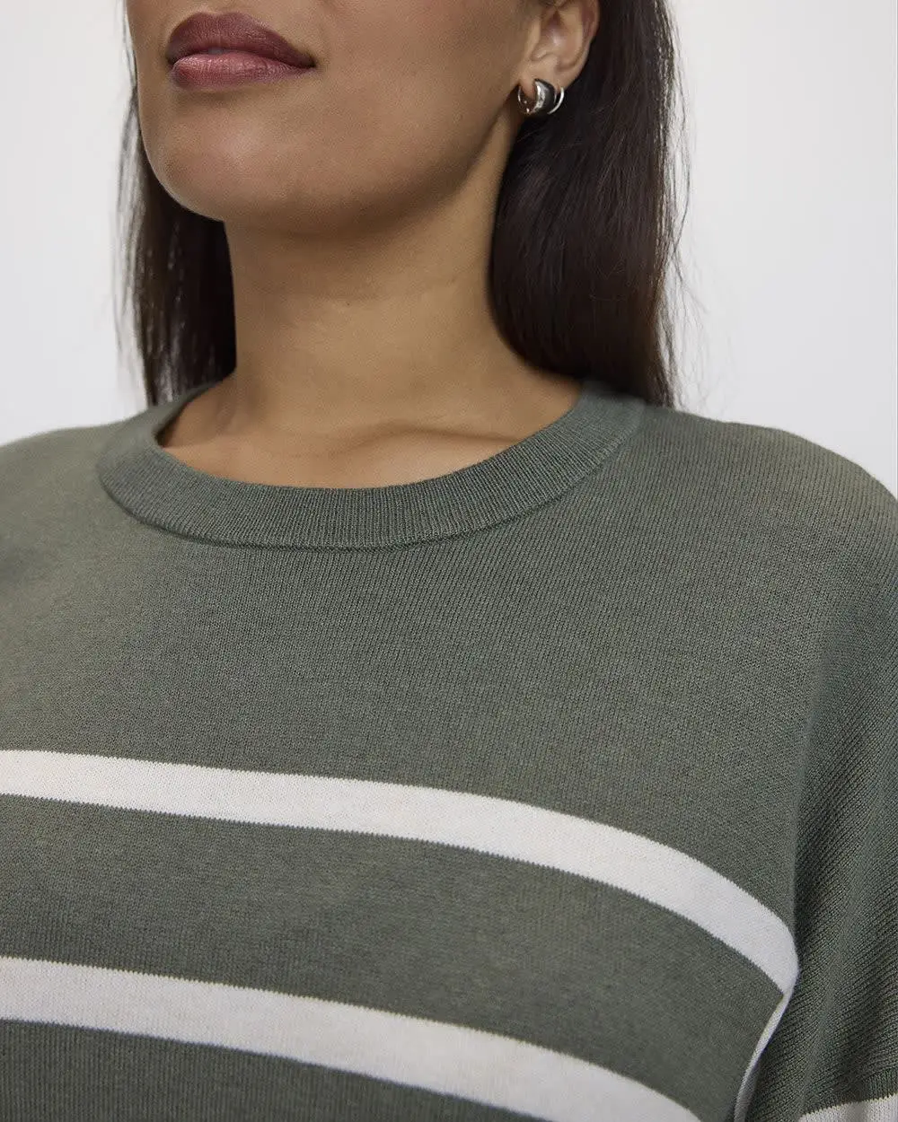 Long-Sleeve Crew-Neck Sweater