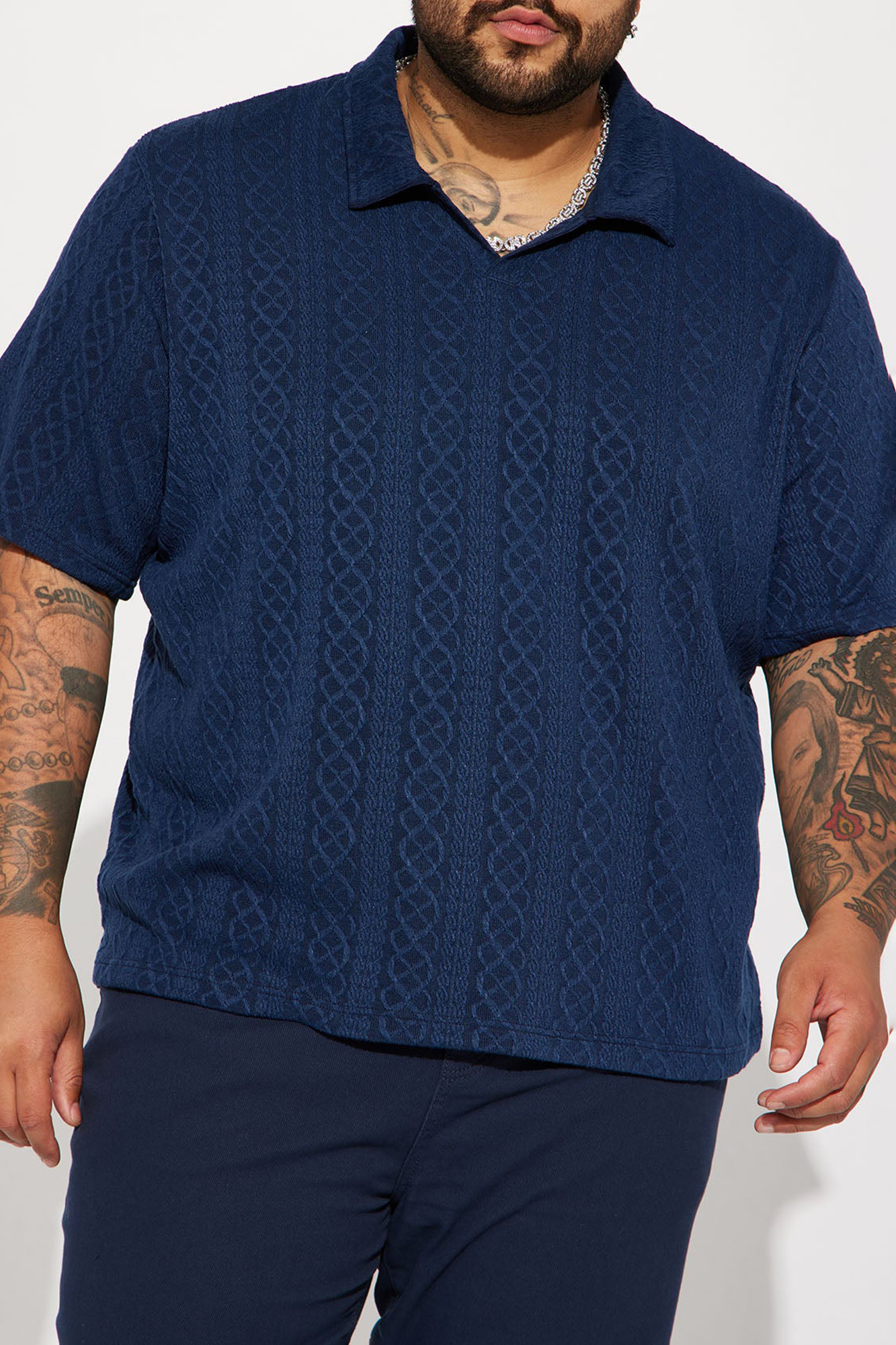 Zig Zag Road Short Sleeve Polo