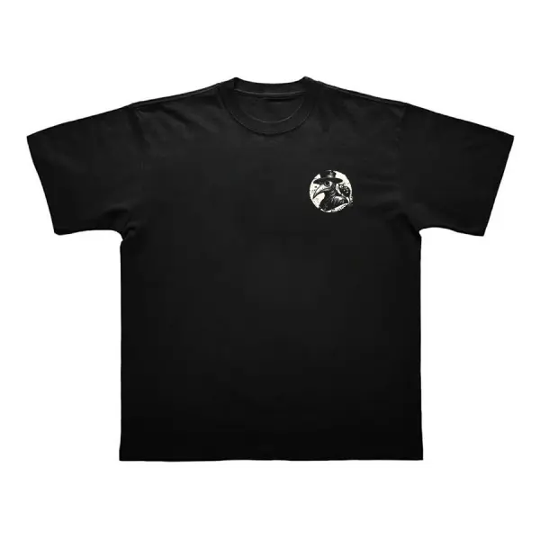The Black Death European Tour Printed Men's T-shirt