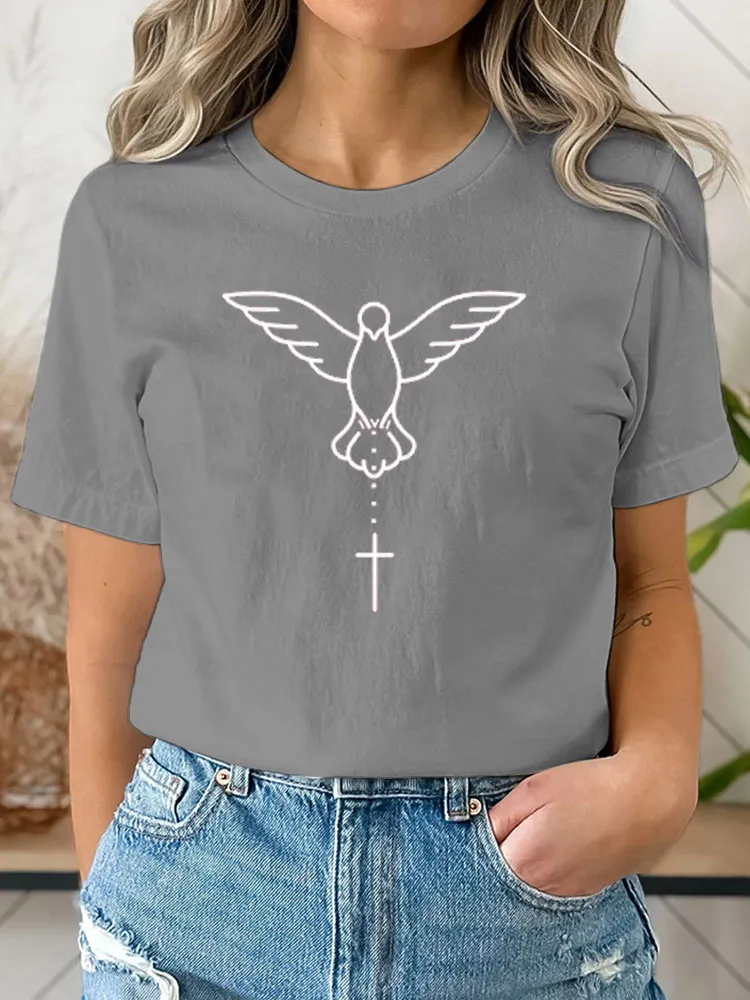 Holy Spirit Dove Religious Shirt, Apostolic Christian Shirt, Christian Gift, Pentecost Shirt, Religious Shirt, Holy Spirit Catholic T-Shirt