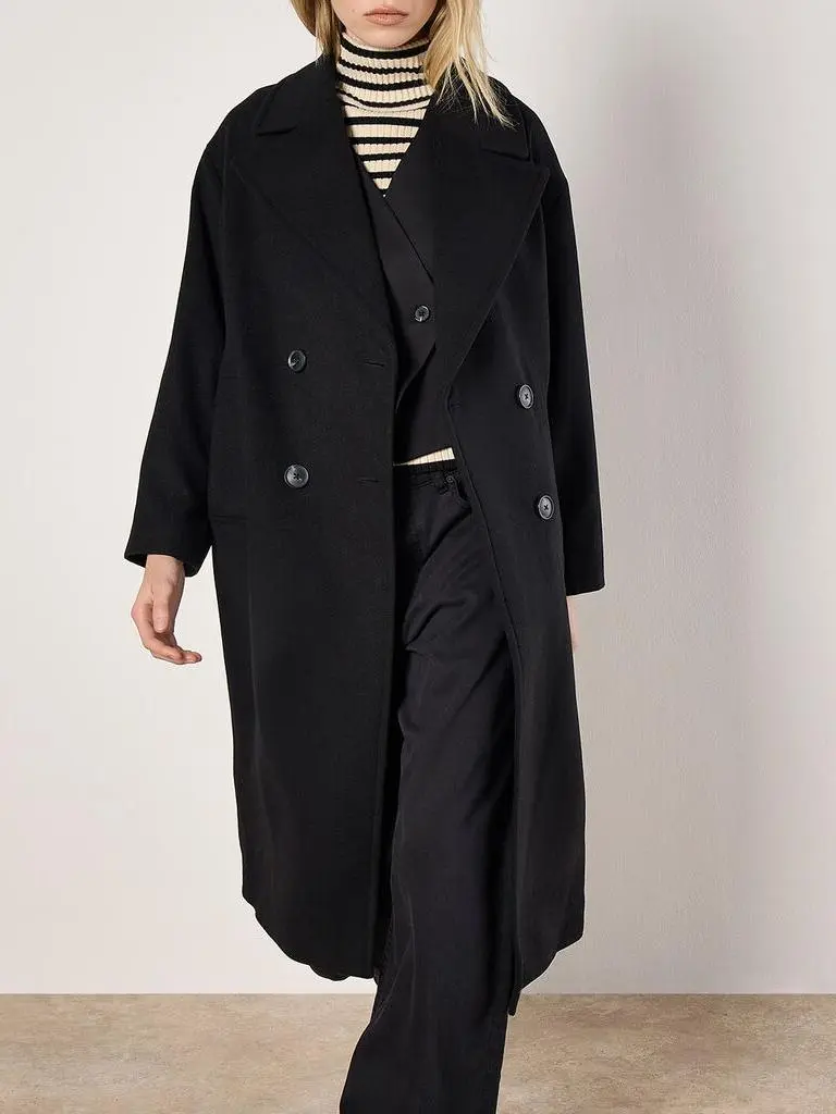 Oversized Tailored Boyfriend Coat