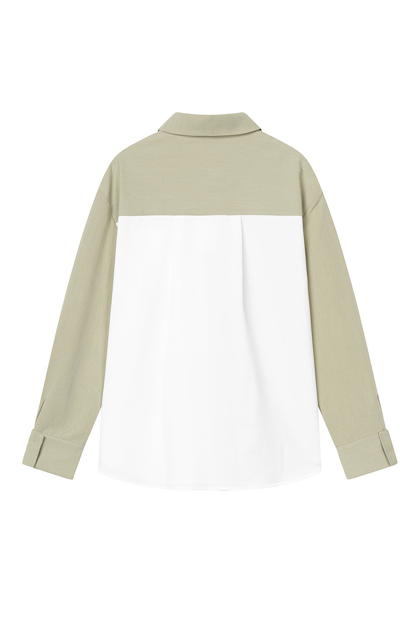 Davina Blouse - Colorblock