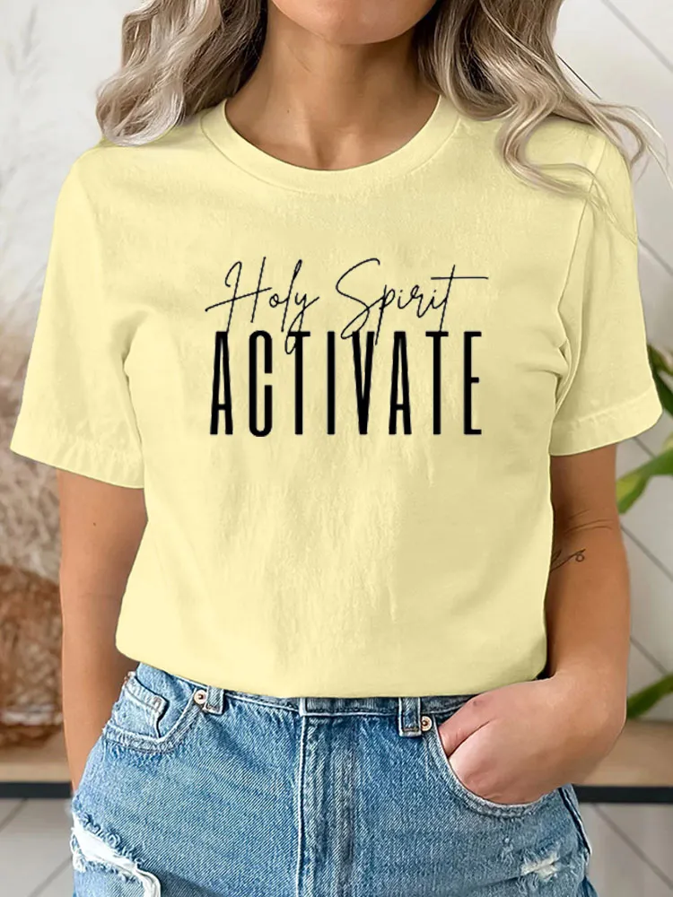 Holy Spirit Activate Shirt,Funny Christian Shirt, Funny Viral Quote, Religious Faith, Spirit Shirt,Holiday Shirt, Spirit Shirt, Holiday Gift
