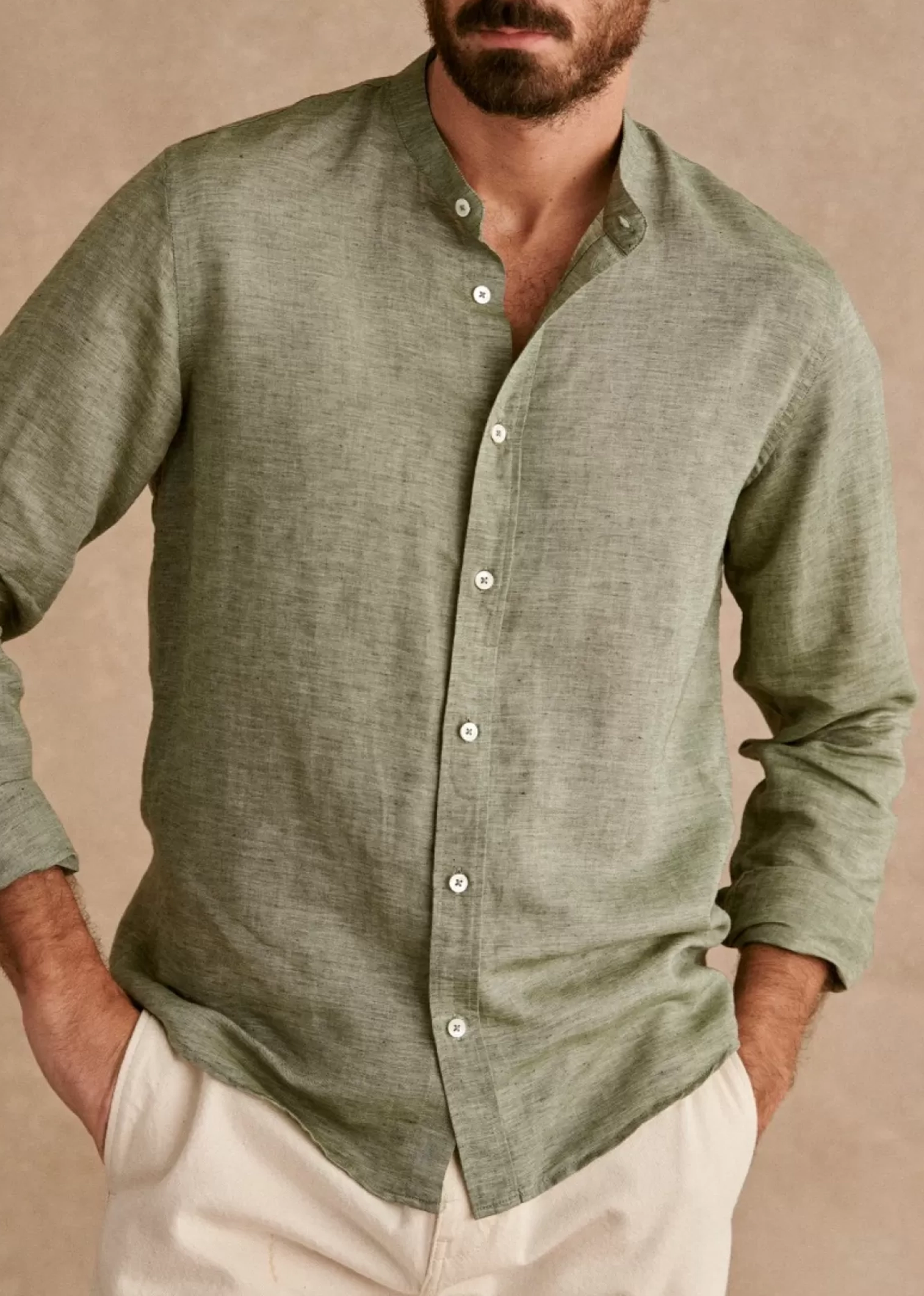 Cotton Linen Benny Shirt